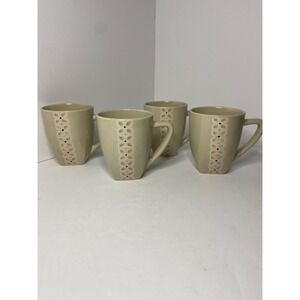 4 Piece Pfaltzgraff Westside Coffee Mug Cup A2
